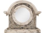 Specchio Clayre & Eef 89X8X82 Cm Beige Legno Marrone