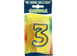 Folat Bv Candele Di Compleanno Divertimento - 3 Anni