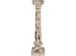 Candeliere Clayre & Eef 16X16X63 Cm Beige Brown Poliresina