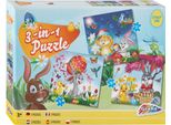 Puzzle A Forma Di Gamba Grafix Pasqua 3In1