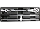Yato YT-55458 SchraubenschlüSsel De Ratsche Chrom-Vanadium-Stahl Schwarz, Edelstahl