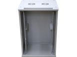 Extralink 15U 600X450 Grey | Rack Cabinet | Wall-Mounted