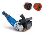 Scheppach Mrs 1300, Levigatrice A Spazzole, Levigatrice Per Ristrutturazioni, Motore 1300 W, 4,9 Kg, Blu