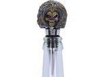 Nemesis Now Tappo Della Bottiglia Di Iron Maiden Killers, Licenza Ufficiale, Colore Argento, 10 Cm