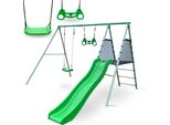 Parco Giochi Xxl Per Bambini Con Altalene, Trapezio Ginnico E Scivolo