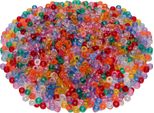 Colourationen - Perline Pony Trasparenti 6X9 Mm, 1000 Pezzi.