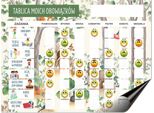 Lavagna Magnetica Planner Motivazionale Per Bambini + Emoticons