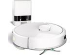 Irobot Roomba Combo 105+ (Y351240) Bianco Aspirapolvere Robot Con Funzione Mopping + Stazione Di Aspirazione, Controllo Tramite App