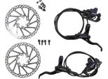 Set Di Freni A Disco Falkx, Lunghezza Cavo Destro 860 Mm E Sinistro 1500 Mm.