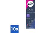 Veet Expert Crema Depilatoria Ascelle 100 Ml - Confezione Risparmio - 10 Pezzi