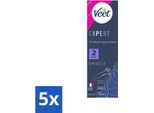 Veet Expert Crema Depilatoria Ascelle 100 Ml - Confezione Risparmio - 5 Pezzi