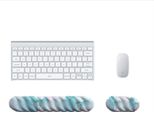 Inf Set Ergonomico Poggiapolsi Tastiera E Mouse Per Sollievo Affaticamento Multicolore