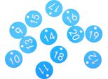 Etichette Numerate Per L'apicoltura Da Appendere Etichette Per L'allevamento Del Bestiame Da Fattoria Blu 1?20/Confezione
