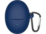 Inf Custodia Protettiva In Silicone Per Huawei Freebuds 5I Con Gancio Blu