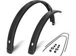 Set Parafanghi Eurofender Ef Tempo Square 28 Pollici 72Mm Nero
