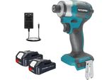 Avvitatore A Batteria, Motore Brushless, Coppia Elevata, Batteria 2PCS 2.0Ah, Eu