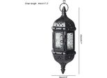 Lanterna A Candela Appesa Lampadario Marocchino Portacandele Retrò Portacandele Marocchino Vintage In Metallo Cavo Portacandele Da Matrimonio Appesi