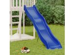 Vidaxl Scivolo Per Bambini Blu 210X40 Cm In Polipropilene