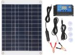 50W Pannello Solare Monocristallino Ad Alta Efficienza Portatile Con 10A Impermeabile