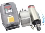 Kit Motore Mandrino Cnc, Potenza 2,2 Kw, Tensione 220 Vac, Frequenza 400 Hz, Velocità 24000 Giri/Min, Pinza ER20