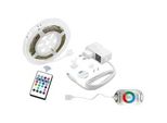 RGB LED Nachtlicht mit Bewegungsmelder, 1.5m Länge Bettlicht mit Fernbedienung T...