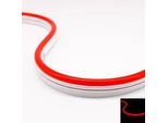 Neon 24V LED Streifen 5M 10W/m 84LED/m 7mm - Lichtfarbe: Rot - Schutzart: IP65