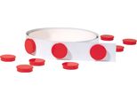 Nastro Magnetico Franken, 50 Mm X 5 M, Autoadesivo, Bianco