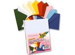 Folia 150599 Busta - C 6, 10 Colori Assortiti, 120 G/M², 50 Pezzi