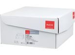 Elco 31497 Busta Office Box Con Coperchio - C6/5, Bianca, Adesiva, Con Finestra, 80 G/M², 500 Pezzi