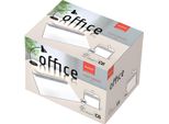 Elco 74531.12 Buste Office In Shop Box - C6, Bianco Brillante, Adesivo Sensibile Alla Pressione, Senza Finestra, 80 G/M², 200 Pezzi