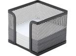 Q-Connect® KF00878 Scatola Per Appunti In Filo Metallico - Nero