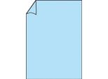 RöSsler Papier 220701517 Coloretti Carta Da Lettere - A4, 80G, 10 Fogli, Blu Cielo