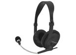 Esperanza EH115 Cuffie/Cuffie Cablate Head-Band Chiamate/Musica Nero