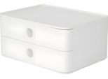 Han 1120-12 Organizzatore Per Cassetto Di Scrivania Acrilonitrile Butadiene Stirene (Abs) Bianco