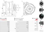 Lichtmaschine Astra Corsa Combo 1.2 1.4