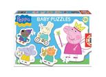 Educa Peppa Pig Baby Puzzle Set, Multicolore (15622) Educa