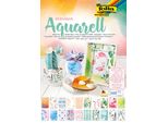 Folia 48749 Folia Motif Pad "Acquerello"", 240 X 340 Mm, 20 Fogli"