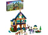 Lego 41683 Friends Scuderia Nella Foresta, Stalla Per Cavalli Con Figure Di Cavalli E Pony