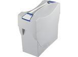 Han 1901-11 Scatola Per Cartelle Sospese SWING-PLUS Con Coperchio, Per 20 Cartelle Sospese, Grigio Chiaro