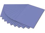 Cartoncino Fotografico Folia 300G/M², 50X70Cm, 10 Fogli, Blu Violetto