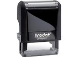 Trodat 43070 Textstempelautomat 4911 "Printy 4.0"", Eco-Schwarz"