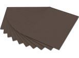 50X Folia 6145070 Cartoncino Fotografico - A4, Marrone Scuro