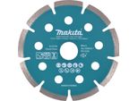 Makita Disco Diamantato 125X22,23Mm Segmento (A Secco) Calcestruzzo, Granito, Marmo