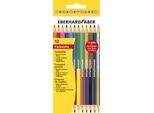 Eberhard Faber 514811 Matita Colorata Duo Esagonale Confezione Da 12 Pezzi