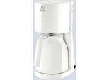 Macchina Da Caffè Melitta 1017-05 10 Tazze In Caraffa Termica 1000 Watt Bianco