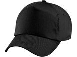 Berretto Da Baseball Beechfield Unisex Junior Original Unicoloured RW217 (Taglia Unica) (Nero)