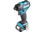 Makita DF032DSAE Trapano Avvitatore 12V Cxt 35Nm 2Ah 2 Bat. 1/4""