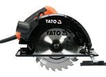 Yato YT-82152 Sega Circolare Portatile 18,5 Cm Nero, Arancione 4800 Giri/Minuto 1500 Watt