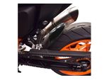 Puig 1882J Estensione Parafango Per Ktm 125 Duke Nero Opaco