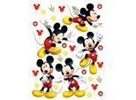 Tatuaggio Da Parete Disney Mickey Mouse Rosso E Giallo - 600165 - 65 X 85 Cm